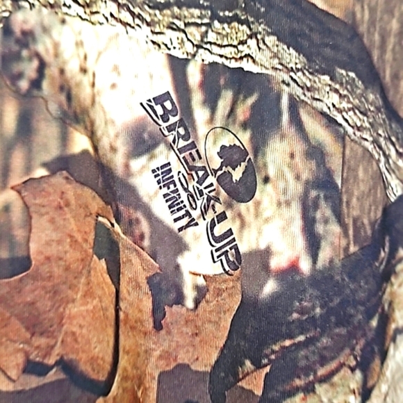 Mossy Oak Break Up Infinity Long Sleeved Camo Shirt, Size XL - Picture 4 of 8